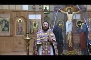 Проповедь в Воскресение Крестопоклонной недели.Священник Игорь Сильченков